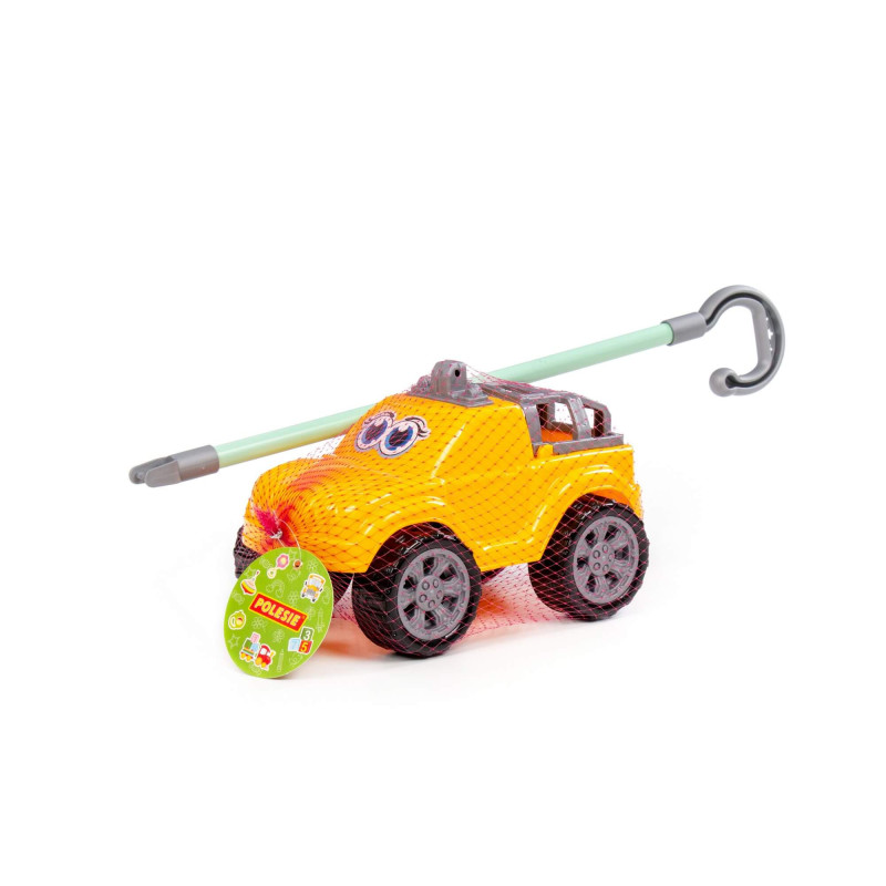 Ťahacie žlté auto 4