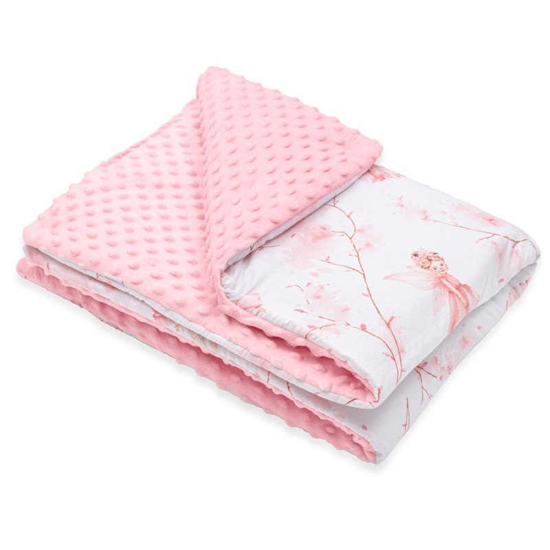 Detská deka z Minky s výplňou New Baby Víly 80x100 cm 1