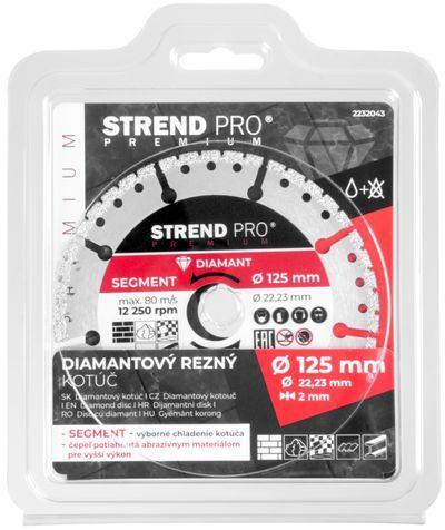 Kotúč Strend Pro Premium, Vacuum brazed, 125 mm, diamantový, rezný, multi