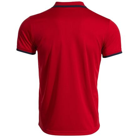 Combi Premium Short Sleeve Polo pánske tričko červená-navy 1