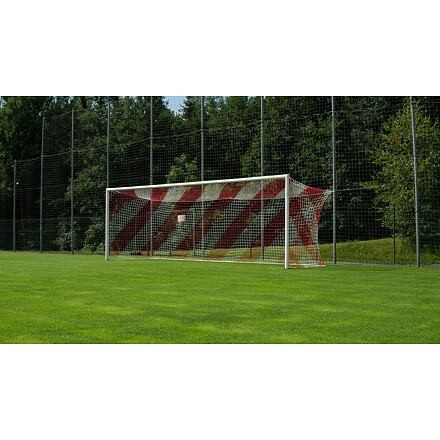 Football A11 M100 futbalová sieť biela-červená