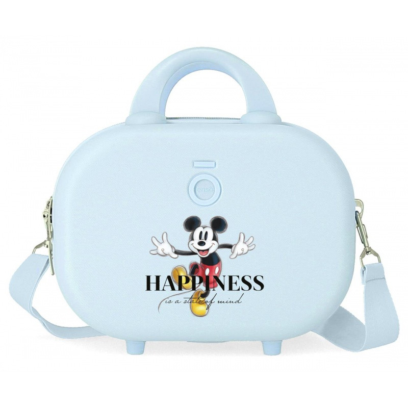 ABS Cestovný kozmetický kufrík MICKEY MOUSE Happines Turquesa, 21x29x15cm, 9L, 3663921