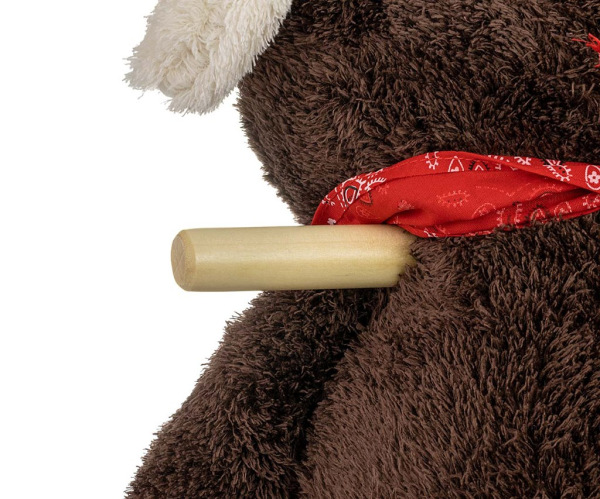 Hojdací psík s melódiou a kolieskami Milly Mally Polly Plus Brown Dog 4