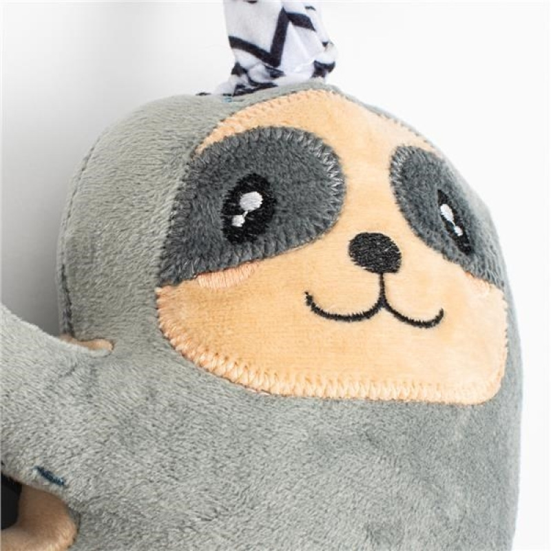 Edukačná hrajúca plyšová hračka s klipom New Baby Sloth 1