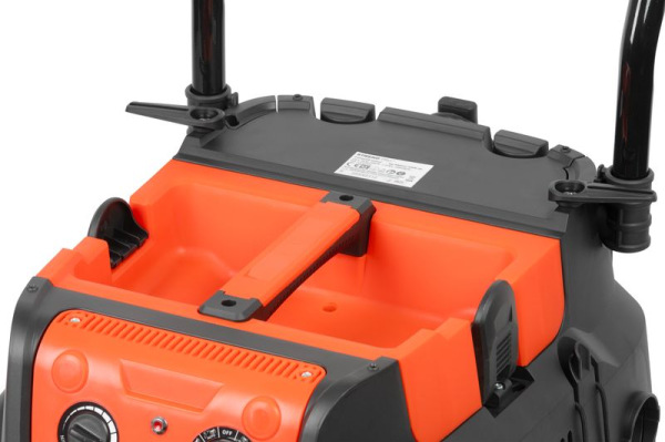 Vysávač Strend Pro MWD223, 40 lit, 1600W, priemyselný, HEPA filter, AUTOMATICKÝ oklep 3