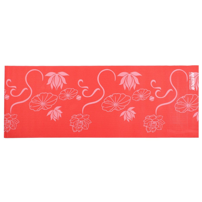 Print PVC 4 Mat podložka na cvičenie červená 1