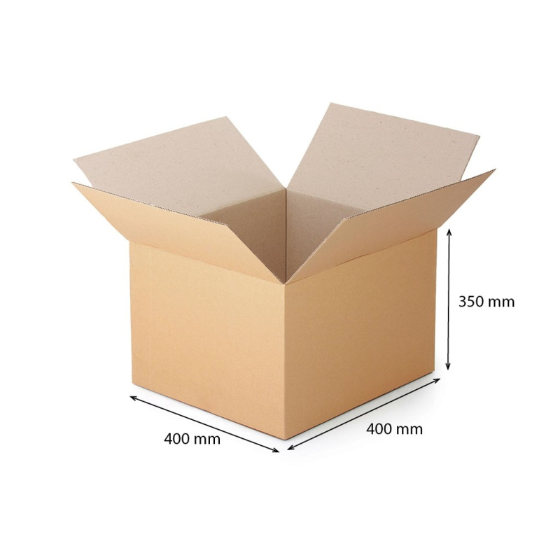 Kartónová klopová krabica 400x400x350 mm trojvrstvová 1