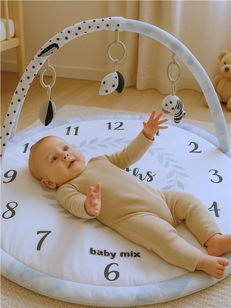 Hracia deka Baby Mix mesiace biela 4