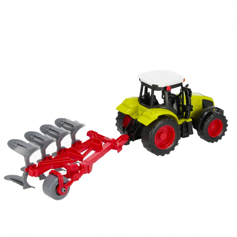 Traktor s poľnohospodárskym prívesom 2