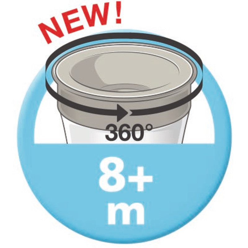 Detský hrnček Magic NUK Cup Minnie (8+ m.) 360 ° 3