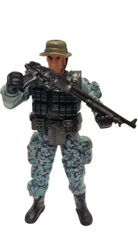 Kĺbový vojak so zbraňou - 4 druhy 3