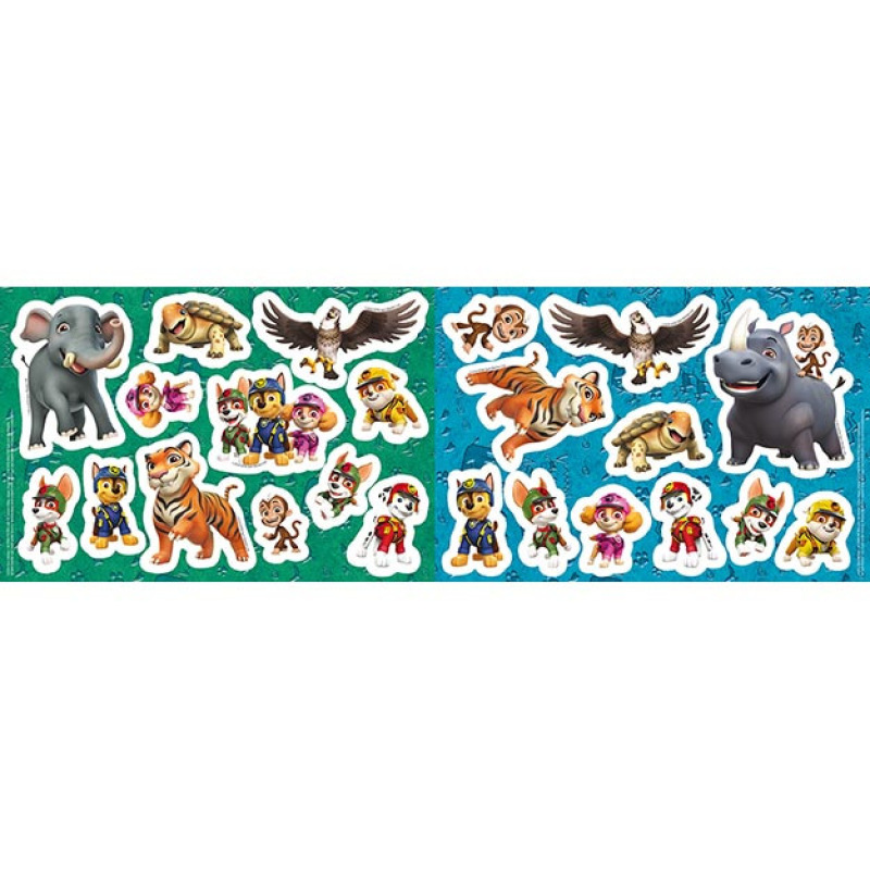 Vyfarbuj si! Labková patrola Labky v džungli 2