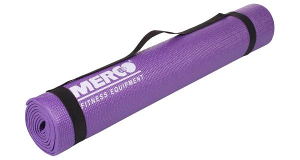 Merco Yoga PVC 4 Mat podložka na cvičenie fialová