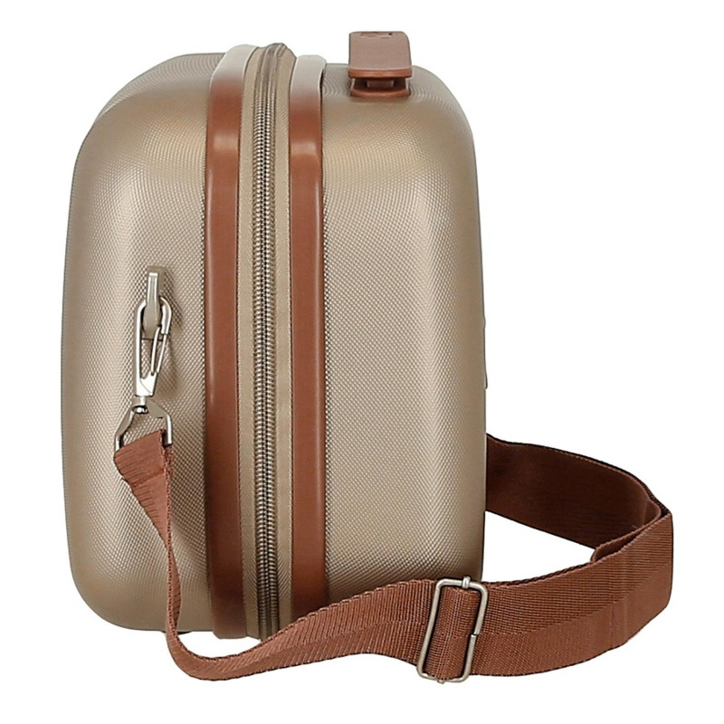 EL POTRO Ocuri Champagne, Cestovný kozmetický príručný kufrík, 21x29x15cm, 5123927 3