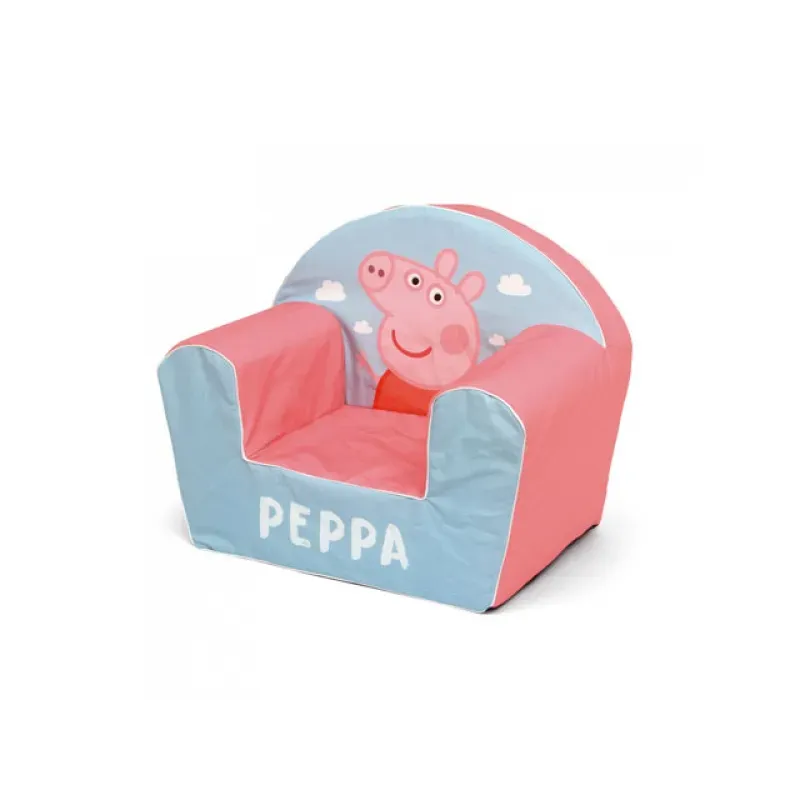 Penové kreslo do detskej izby PEPPA PIG, PP13036