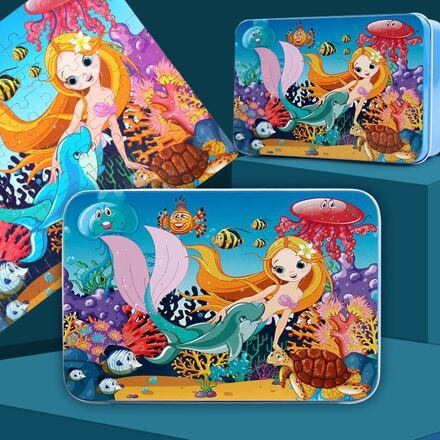 Morská Víla puzzle 100 dielikov 1