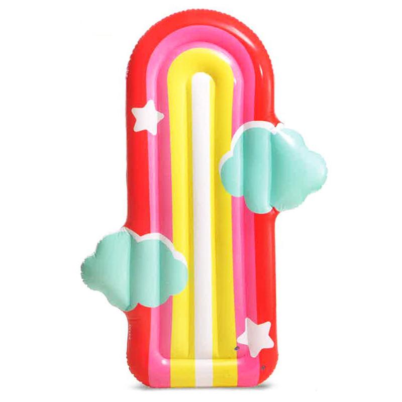 Nafukovacie lehátko Dúha