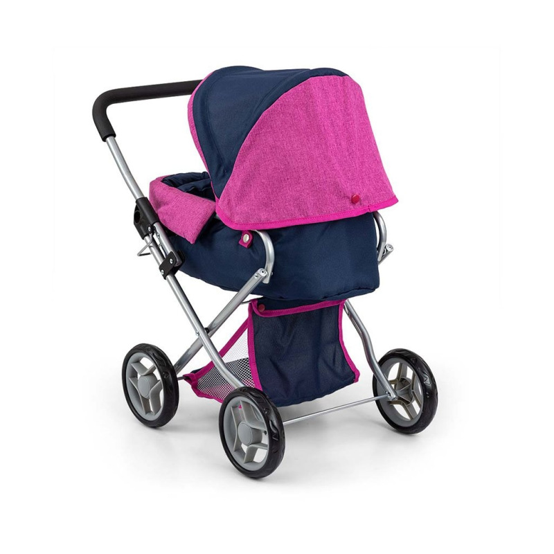 Detský kočík pre bábiky Milly Mally Alice Prestige Navy 2