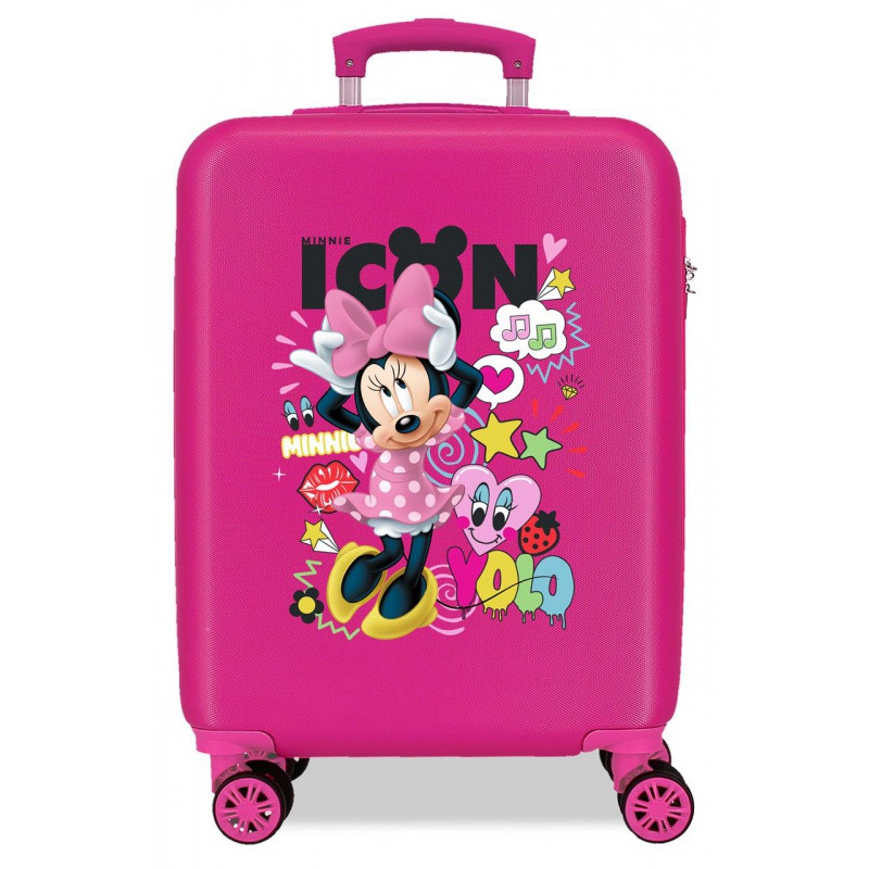 ABS cestovný kufor MINNIE MOUSE Icon, 55x38x20cm, 34L, 2561461