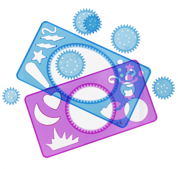 Šablóny spirograf 2