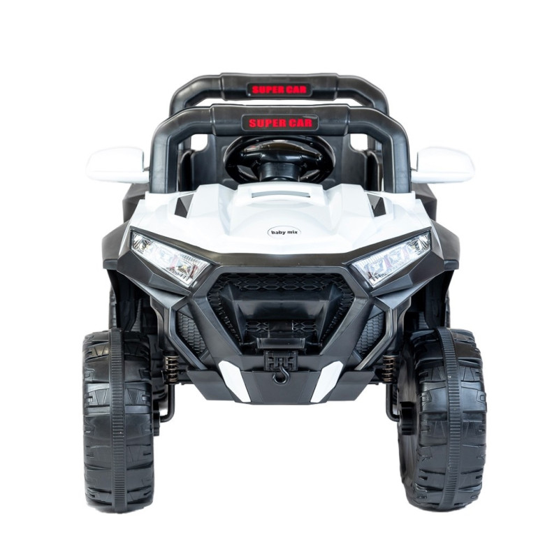 Elektrické autíčko Buggy Baby Mix Space biele 2