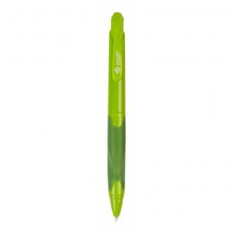 ASTRA ZENITH Simple, Guľôčkové pero 1mm, modré, ergonomické, zelená, 201317001