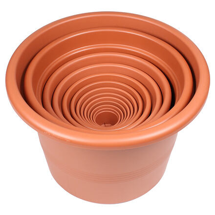 Plastkon Campanula kvetináč 9cm terakota 1