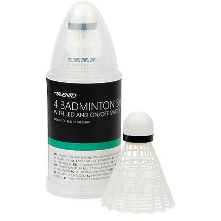 LED Shuttles 4 badmintonové loptičky