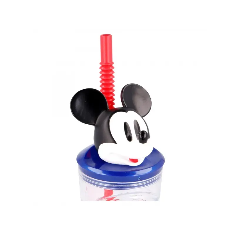 STOR Plastový 3D pohár s figúrkou MICKEY MOUSE, 360ml, 50166