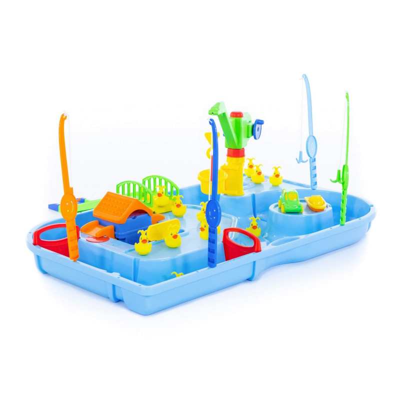 Vodná hra Chyť kačku a viac – set pre 4 deti 2