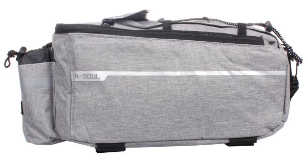 B-SOUL Rear 1.0 taška na nosič šedý
