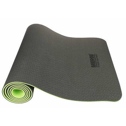 Yoga TPE 6 Double Mat podložka na cvičenie čierno-zelená 1