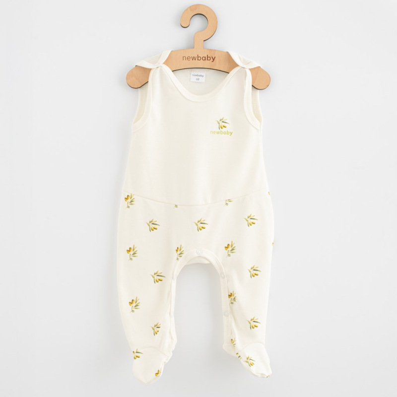 Dojčenské dupačky z organickej bavlny New Baby Olivy 56 (0-3m)