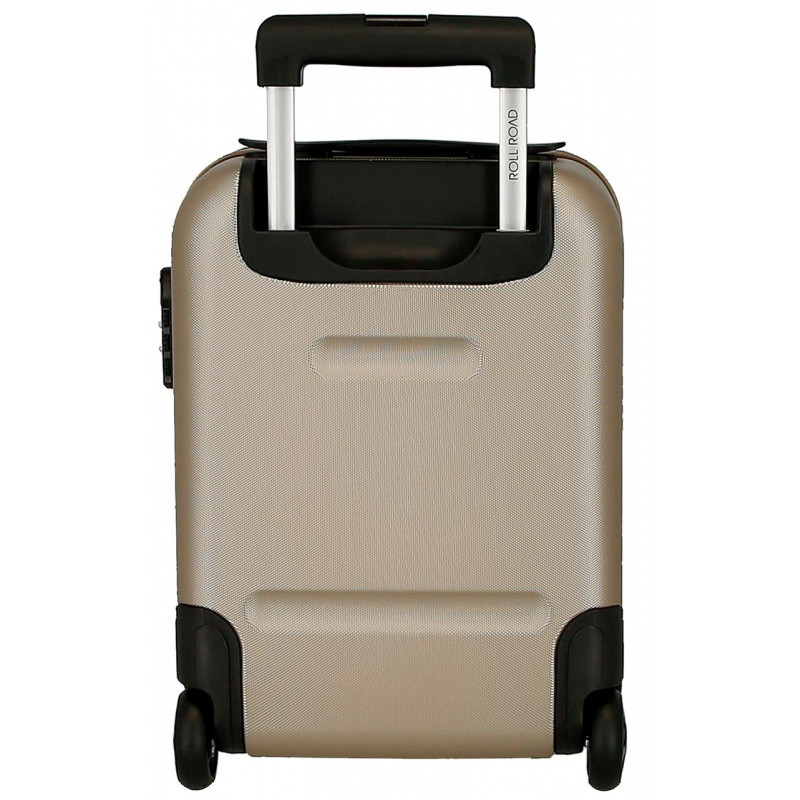 ROLL ROAD Flex Champagne, Príručný mini cestovný kufor, 40x30x20cm, 24L, 5849969 2