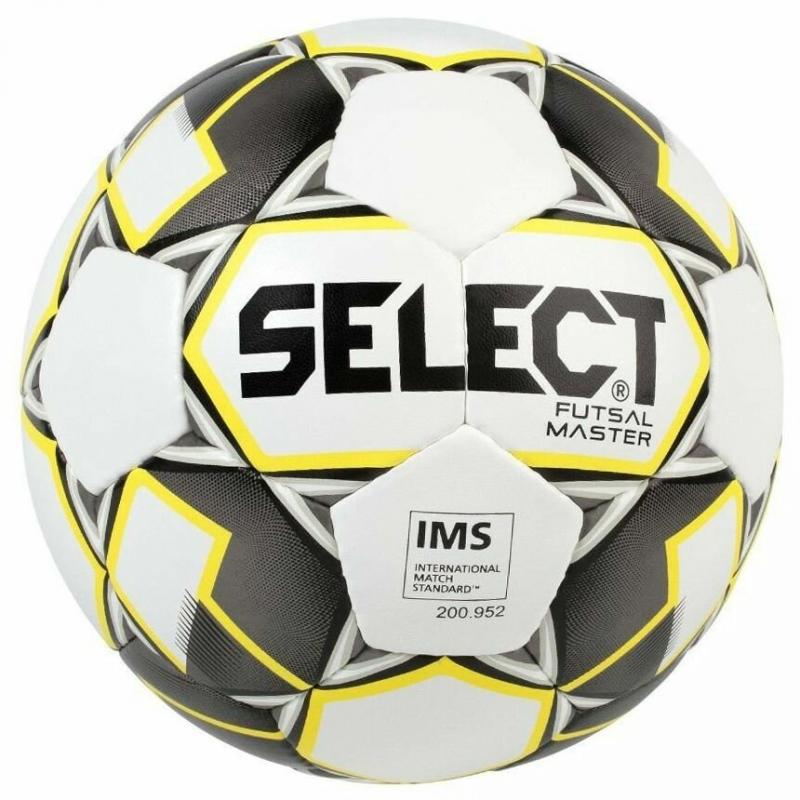 Select FB Futsal Master futsalová lopta biela-žltá veľ.4