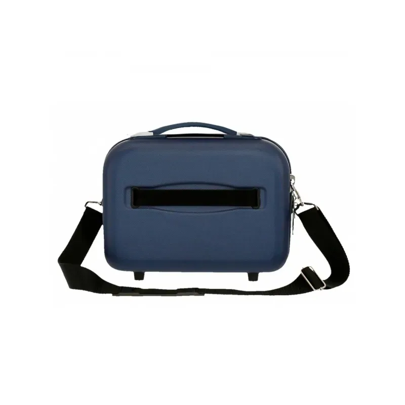 JOUMMA BAGS Movom Riga Dark Blue, ABS Cestovný kozmetický kufrík, 21x29x15cm, 9L, 5993962