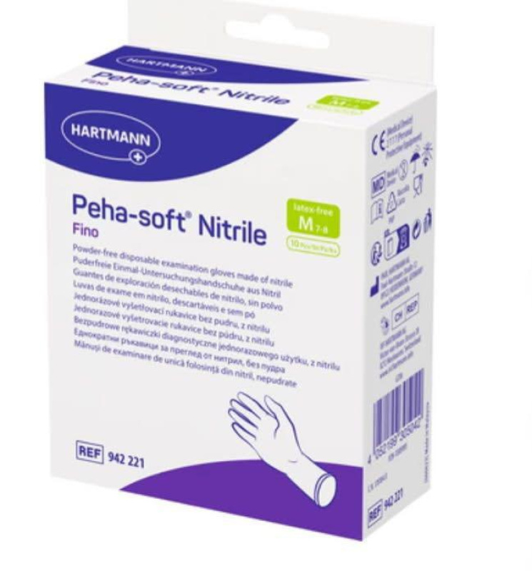 Rukavice Peha-soft nitrile fino M