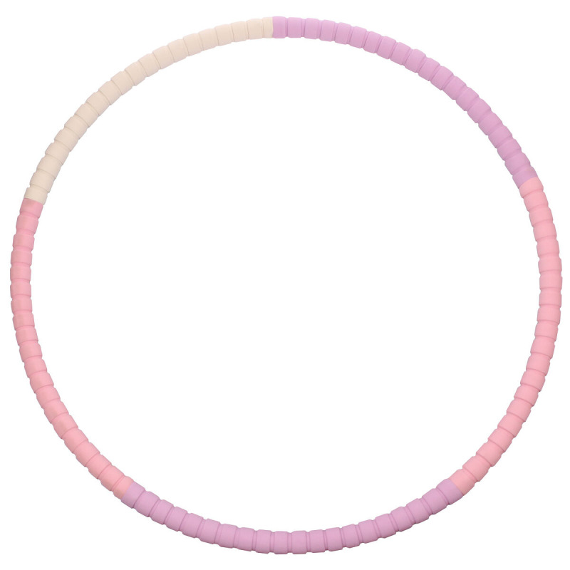 Soft Hula Hoop 77 gymnastická obruč ružová