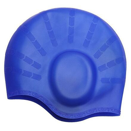 Merco Ear Cap plavecká čiapka modrá 1