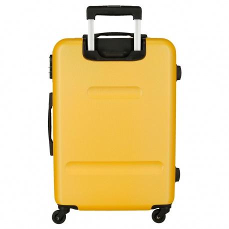 JOUMMA BAGS Sada ABS cestovných kufrov ROLL ROAD FLEX Ochre, 55-65-75cm, 584946D