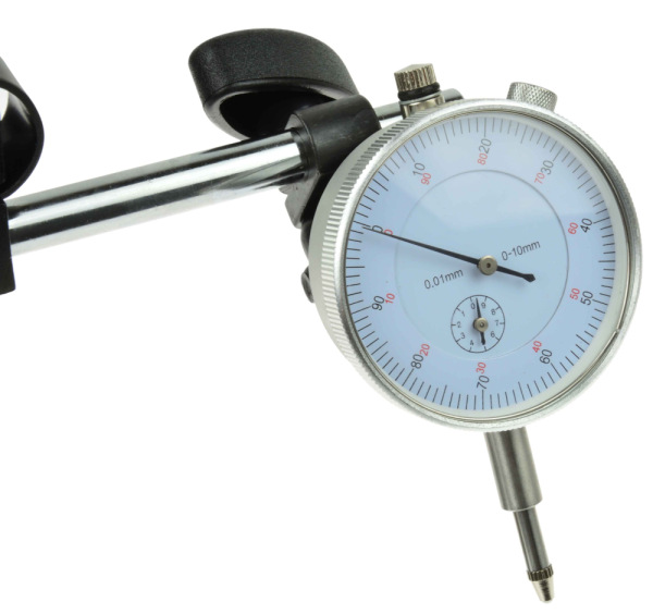 Odchýlkomer 10/0,01 mm na magnetickom stojane, GEKO 6