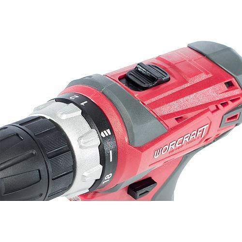 Skrutkovac Worcraft CD-10,8Li, 10.8V, 1.3Ah, 2x batéria, LED osvetlenie 1
