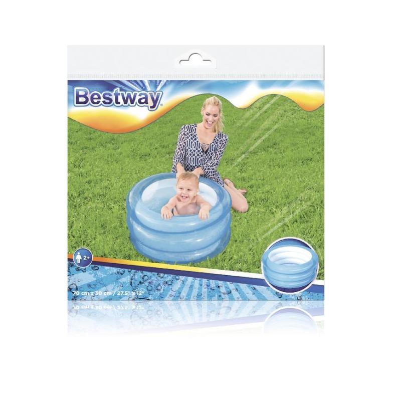 Bazénik Bestway® 51033, Kiddie Pool, detský, nafukovací, mix farieb, 70x30 cm