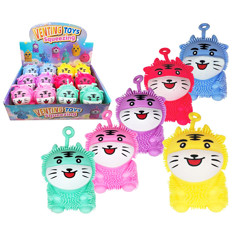 Stláčací tiger so svetlom