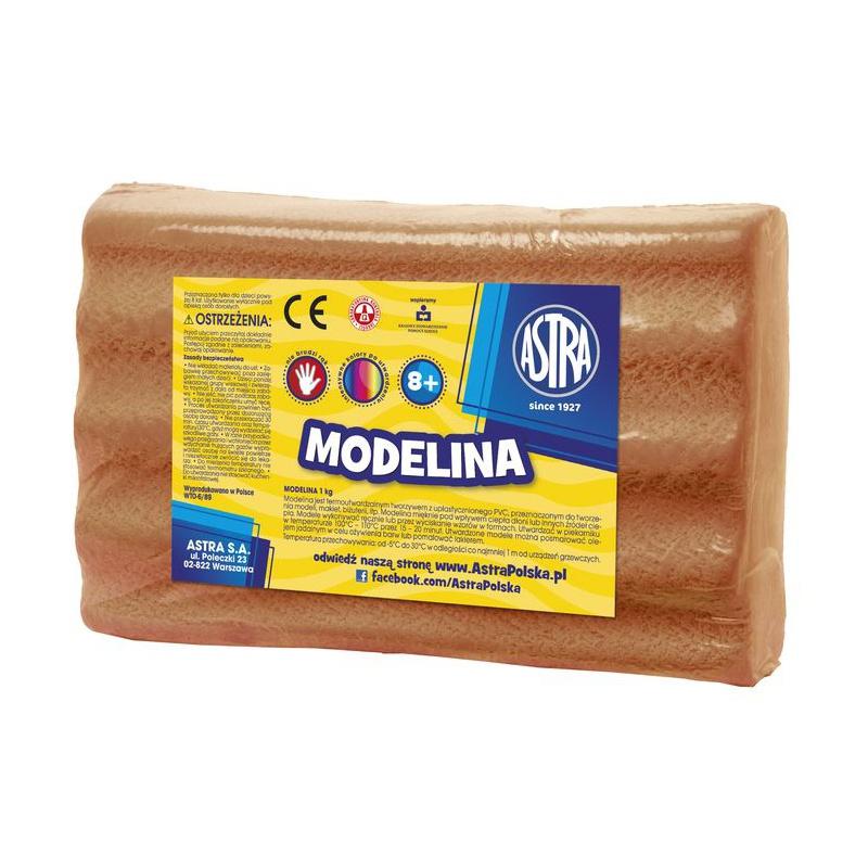 ASTRA Modelovacia hmota do rúry MODELINA 1kg Hnedá, 304111002