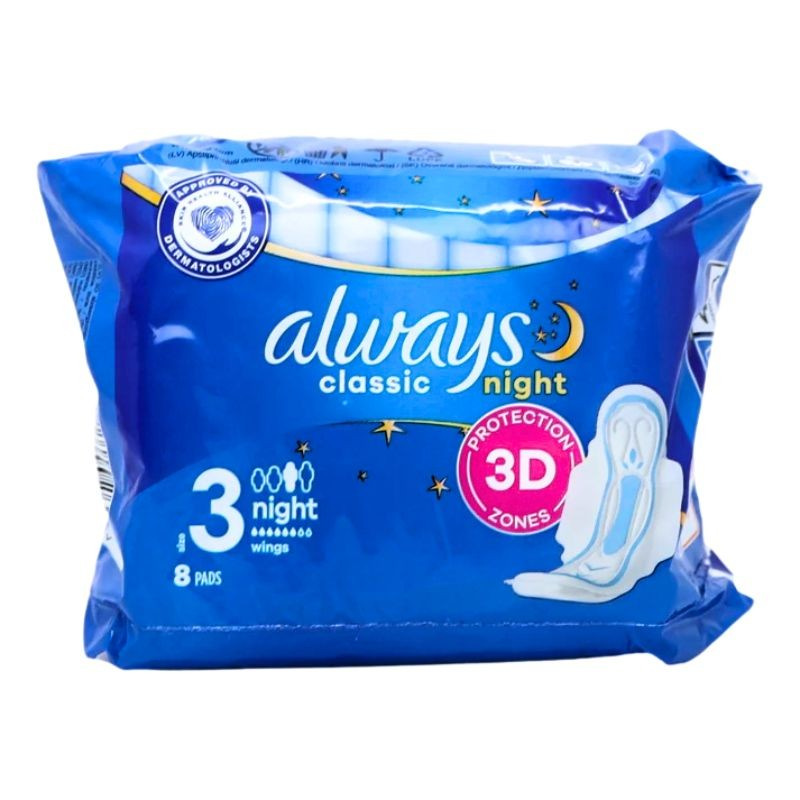 Always Classic Night vložky 8 ks