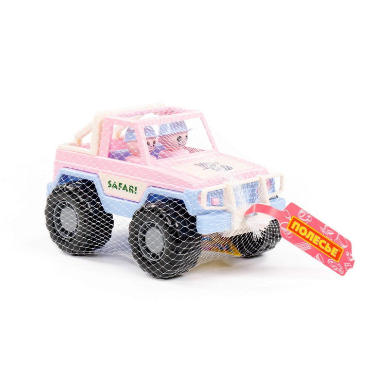 Safari Jeep ružový 2