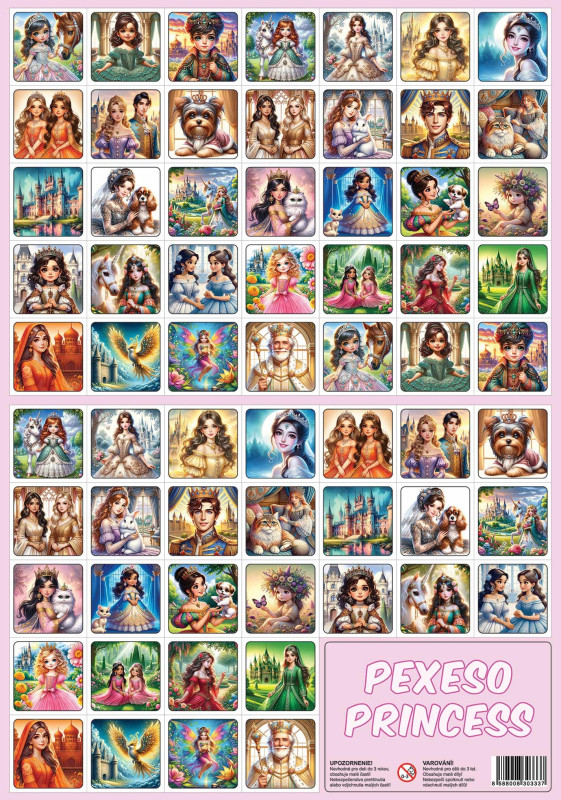Pexeso Princess 1