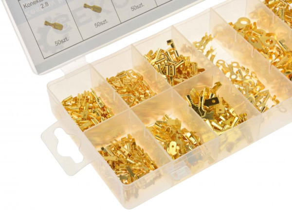 Sada konektorov na káble do auta 450-dielna, GEKO 3