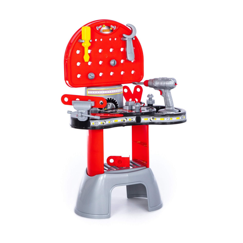 Detská dielňa s elektronickým skrutkovačom 1